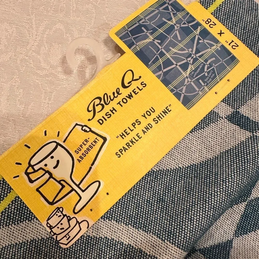 Blue Q Cotton Woven Dish Towel  - You Can’t Flap Me I’m Unflappable